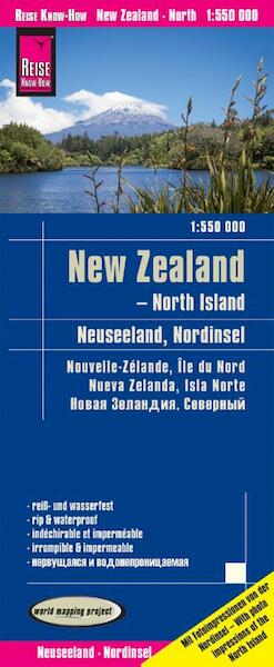 Reise Know-How Landkarte Neuseeland, Nordinsel 1:550.000 - (ISBN 9783831773961)