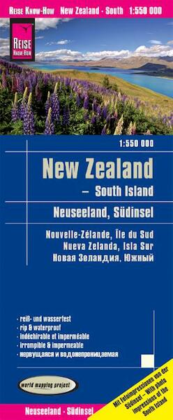 Reise Know-How Landkarte Neuseeland, Südinsel 1:550.000 - (ISBN 9783831773978)