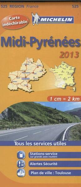 525 Midi-Pyrénées 2013 indéchirable/onverscheurbaar - (ISBN 9782067181717)