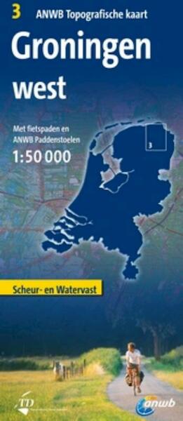 Anwb Topografische kaart 3 Groningen West - (ISBN 9789018028756)