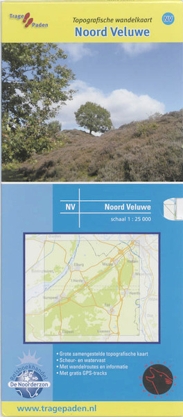 Topografische Wandelkaart Noord-Veluwe - (ISBN 9789081396172)