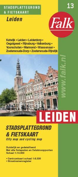 Leiden plattegrond - (ISBN 9789028708518)
