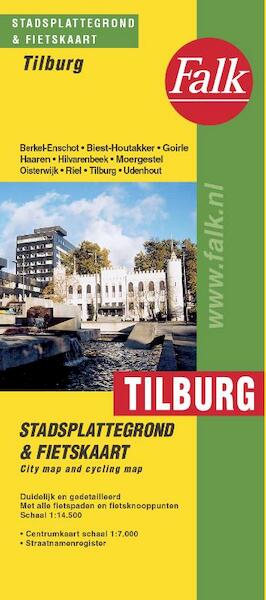 Tilburg plattegrond - (ISBN 9789028701533)