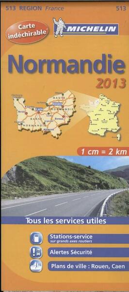 513 Normandie 2013 indéchirable/onverscheurbaar - (ISBN 9782067181595)