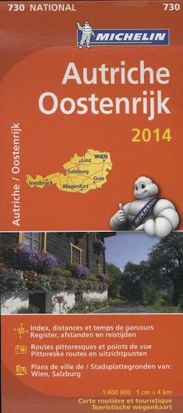 730 Autriche - Oostenrijk 2014 - (ISBN 9782067191402)