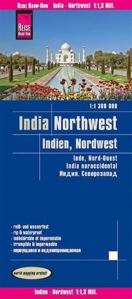 Reise Know-How Landkarte Indien, Nordwest 1 : 1.300.000 - (ISBN 9783831773404)