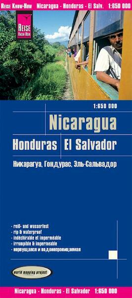 Nicaragua, Honduras, El Salvador 1 : 650 000 - (ISBN 9783831772698)
