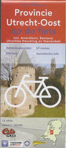 Citoplan Provincie Utrecht-Oost fiets- en toeristenkaart - (ISBN 9789065802323)