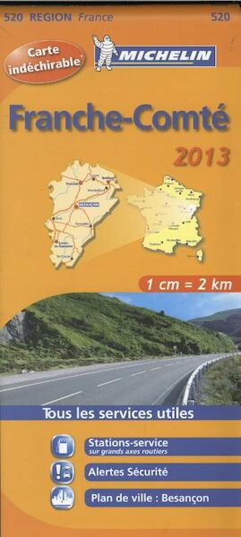 520 Franche-Comté 2013 indéchirable/onverscheurbaar - (ISBN 9782067181663)
