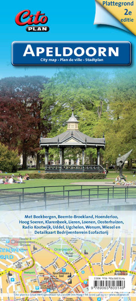 Plattegrond Apeldoorn - (ISBN 9789065803146)