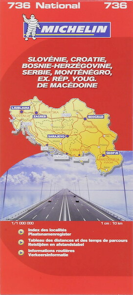 Slovenie, Kroatie, Bosnie-Herz.,Servie, Montenegro, Macedonie - (ISBN 9782067126275)