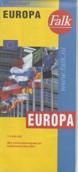 Europa actiekaart - (ISBN 9789028718173)