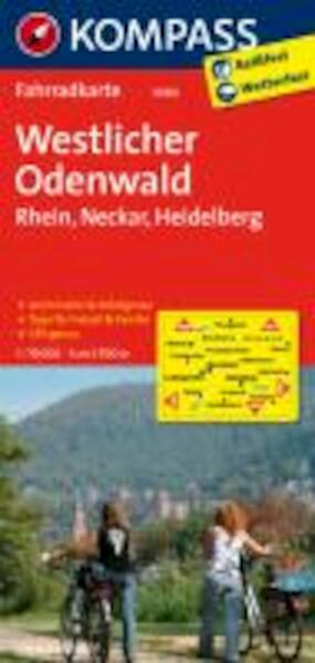 Westlicher Odenwald - Rhein - Neckar - Heidelberg 1 : 70 000 - (ISBN 9783850263108)