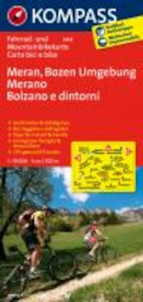 Meran - Bozen Umgebung 1 : 70 000 - (ISBN 9783850263436)