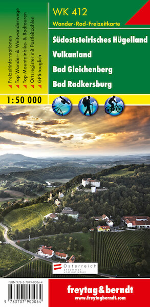 Südoststeirisches Hügelland 1 : 50 000. WK 412 - (ISBN 9783707900064)