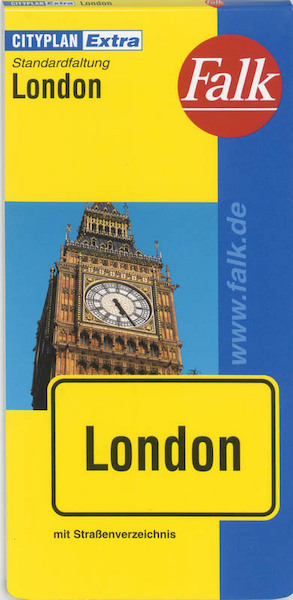 London Extra plattegrond - (ISBN 9783884455401)