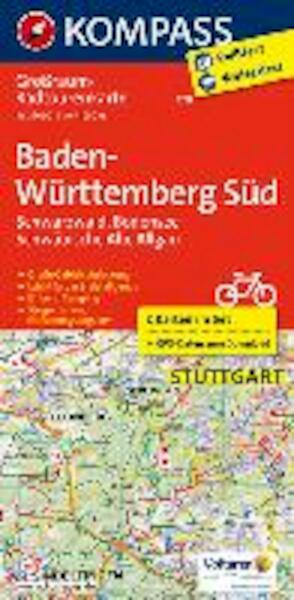 Baden-Württemberg Süd, Schwarzwald, Bodensee, Schwäbische Alb, Allgäu - (ISBN 9783990440667)