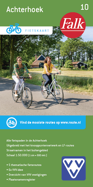 Falk VVV fietskaart 10 Achterhoek - (ISBN 9789028701052)