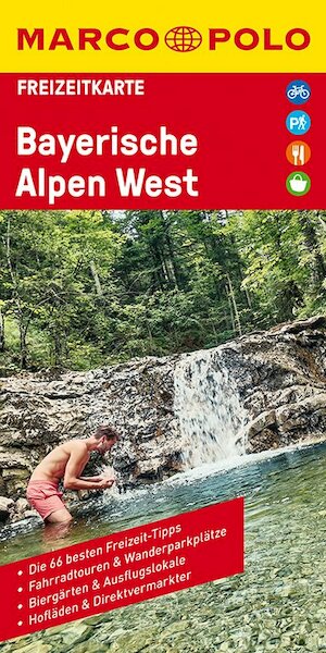 Marco Polo FZK45 Bayerische Alpen West - (ISBN 9783829743679)