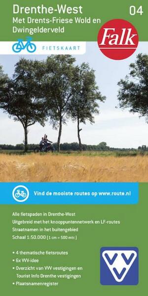 Drenthe-west 4 Drenthe-West - (ISBN 9789028724440)