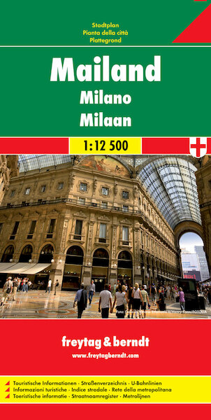 Mailand Gesamtplan 1 : 12 500 - (ISBN 9783707912661)