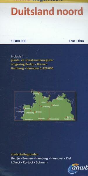 ANWB wegenkaart Duitsland noord - (ISBN 9789018036423)