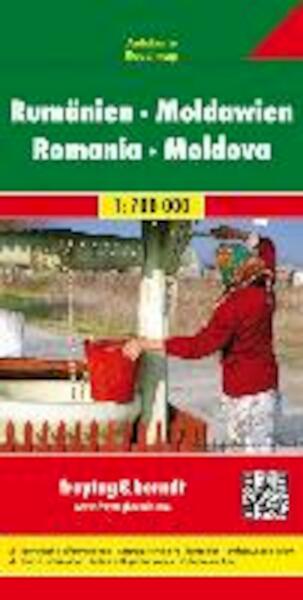 Rumänien. Moldawien 1 : 700 000. Autokarte - (ISBN 9783707905724)