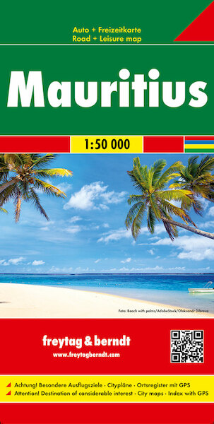 Mauritius - Rodrigues, Autokarte 1:50.000 - (ISBN 9783707916867)