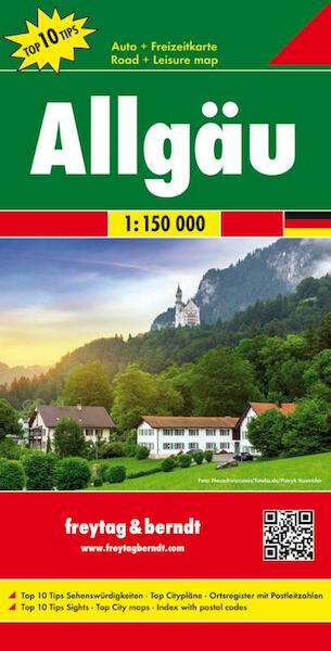 Allgäu 1 : 150 000. Auto- und Freizeitkarte - (ISBN 9783707904482)