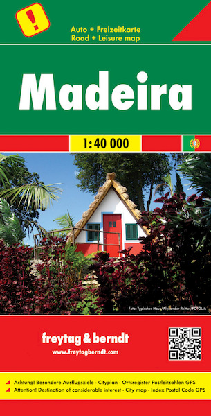 Madeira 1 : 40 000. Auto- und Freizeitkarte - (ISBN 9783707904666)