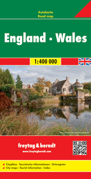 England Wales 1 : 400 000. Autokarte - (ISBN 9783707905861)