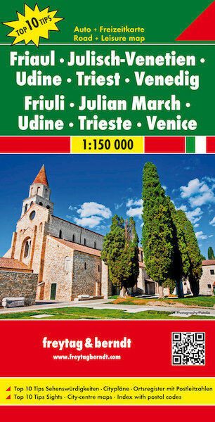 Friaul - Julisch-Venetien - Udine - Triest - Venedig 1 : 150 000 - (ISBN 9783707915167)