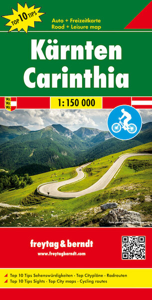 Kärnten, Top 10 Tips, Autokarte 1:150.000 - (ISBN 9783707915259)