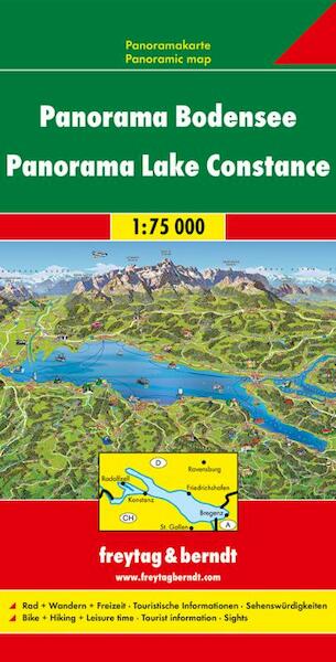 Bodensee Panoramakarte 1:75.000 - (ISBN 9783707916775)