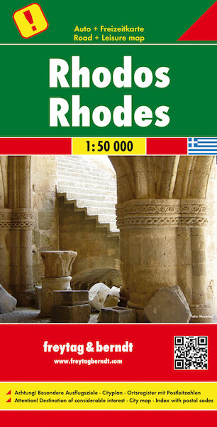Rhodos, Autokarte 1:50 ß000 - (ISBN 9783707910582)