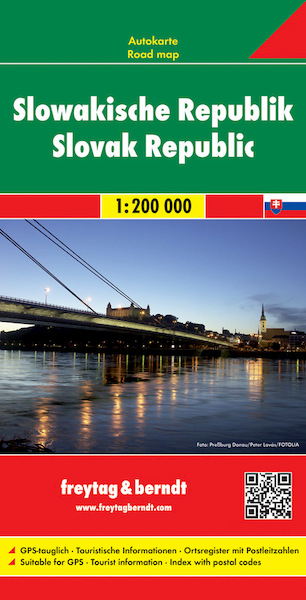Slowakische Republik 1 : 200 000. Autokarte - (ISBN 9783707904710)