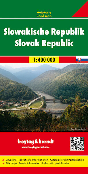 Slowakische Republik 1 : 400 000. Autokarte - (ISBN 9783707904727)