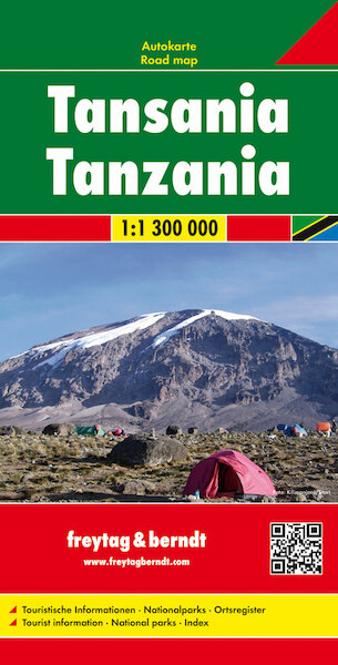 Tansania 1 : 1 300 000 - (ISBN 9783707913330)