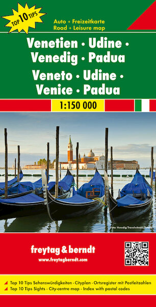 Venetien - Udine - Venedig - Padua 1 : 150 000 - (ISBN 9783707914856)