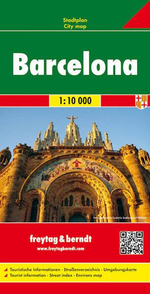 Barcelona 1 : 10 000 Stadtplan - (ISBN 9783707907100)