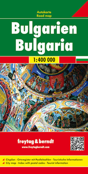 Bulgarien 1 : 400 000. Autokarte - (ISBN 9783707903225)