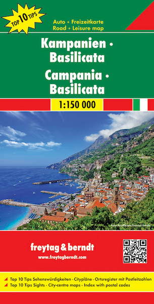 Kampanien - Basilicata 1 : 150 000 - (ISBN 9783707914924)