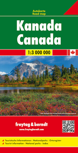 Kanada, Autokarte 1:3.000.000 - (ISBN 9783707915525)