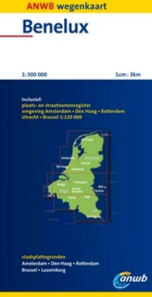ANWB Wegenkaart Benelux - (ISBN 9789018032845)