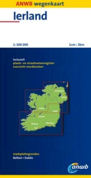 ANWB Wegenkaart Ierland - (ISBN 9789018033040)