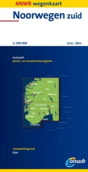 ANWB Wegenkaart Noorwegen zuid - (ISBN 9789018033095)
