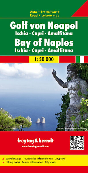 Golf von Neapel - Ischia - Capri - Amalfitana 1 : 50 000 Autokarte - (ISBN 9783707901771)