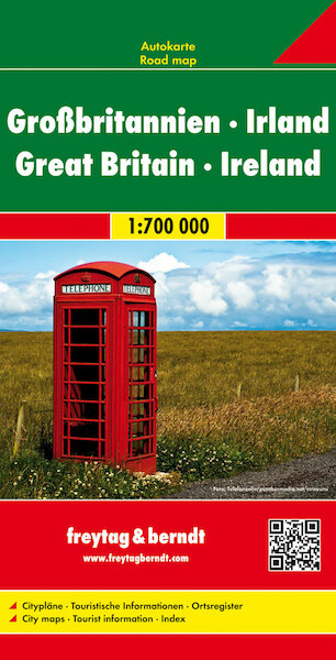 Großbritannien - Irland. Autokarte 1 : 700.000 - (ISBN 9783707905694)
