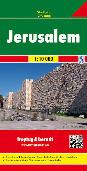 Jerusalem 1 : 10 000. Stadtplan - (ISBN 9783707907896)