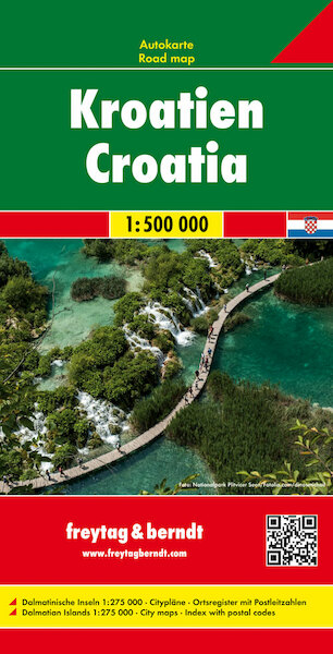 Kroatien 1 : 500 000. Autokarte - (ISBN 9783707904574)